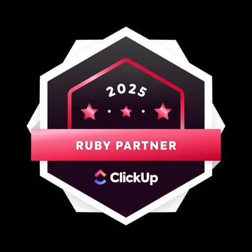 ClickUp Ruby Partner 2025