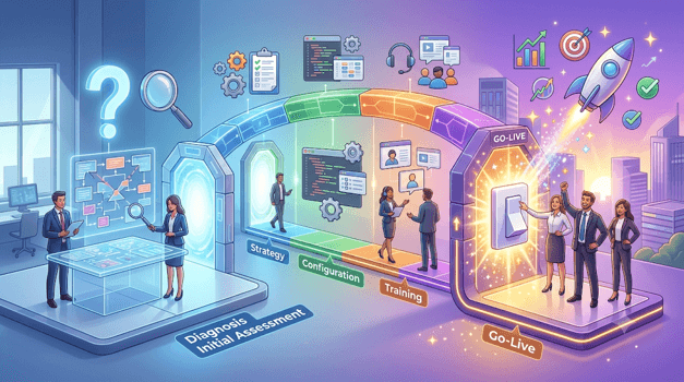 Quanto tempo leva uma implementação de ClickUp