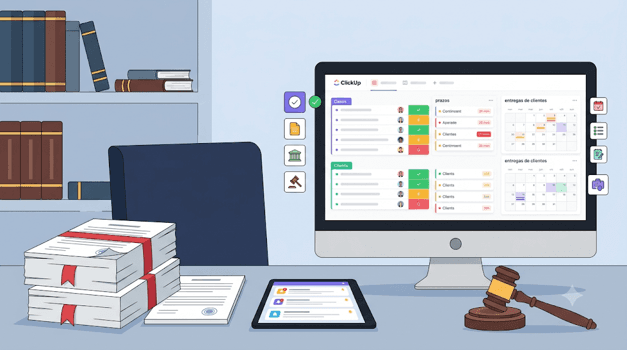 ClickUp para escritórios de advocacia